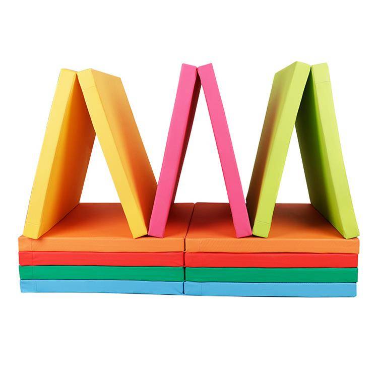 Dance mats Children's practice pads, anti -slip empty air, upper and up, upper cushion schools, foldable gymnastics pads
