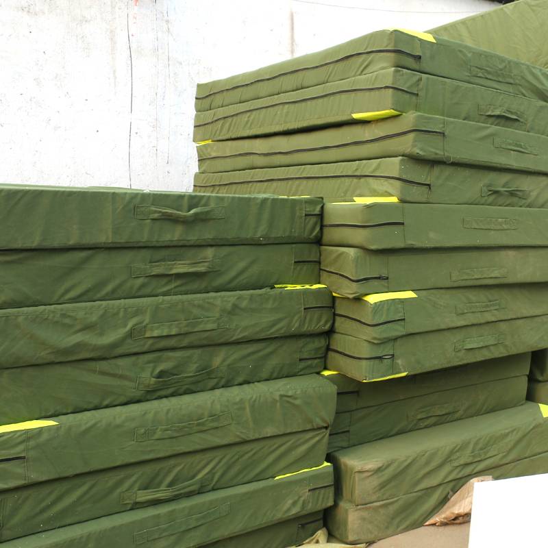 High -jump protective pad parkour gymnastic pad air over turning cushion upper lying on the sponge cushion high -end sponge bag