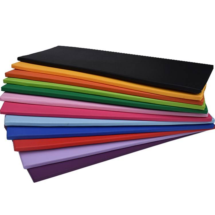 Leather dance pad practice pad girl dance dance cushion home folding dance gymnastics cushion upper lying up cushion fitness cushion