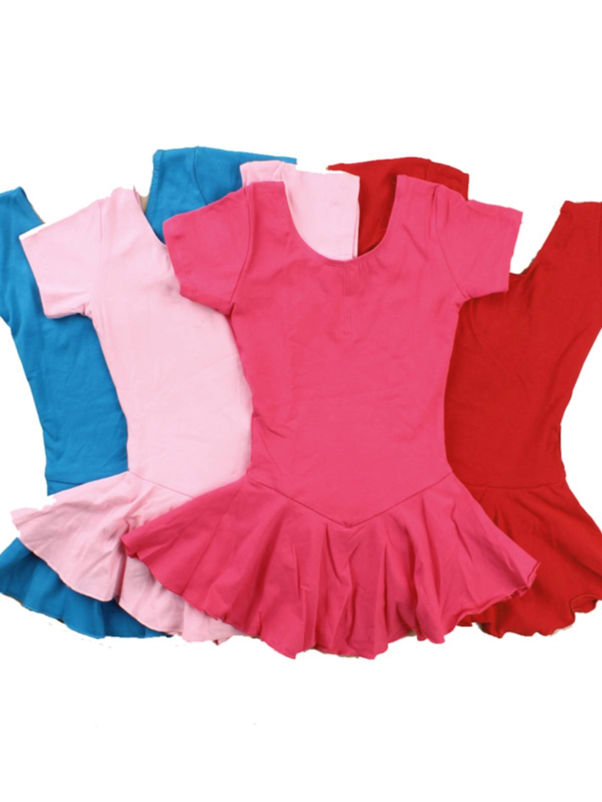 Scrambling packages, thongs, short-sleeve art, basic ballet dances, gymnastics and dancing skirts