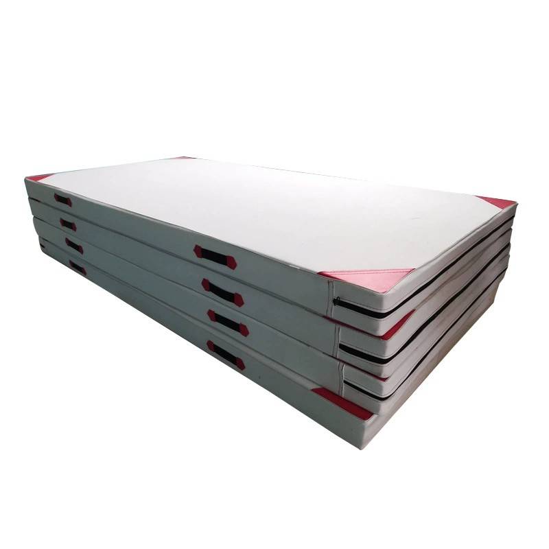 Gymnastics pad white canvas pad dance cushion running cool martial arts training pads and rolling pads up lyric cushion