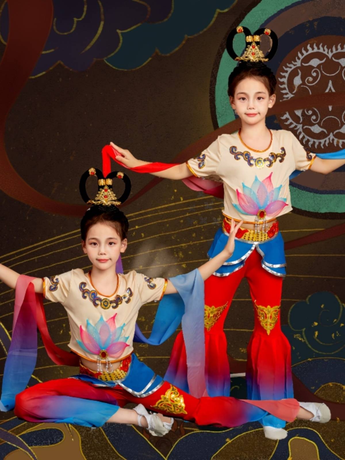 ♪ Children flying the drums ♪