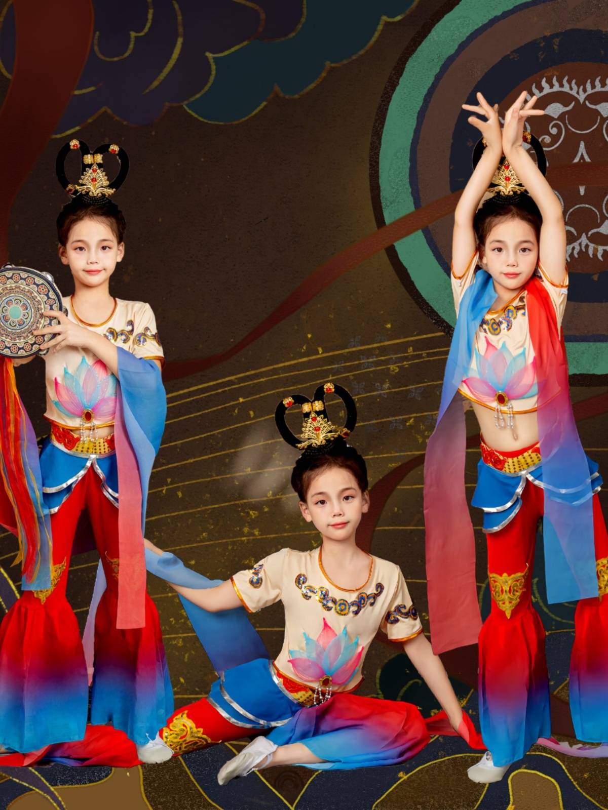 ♪ Children flying the drums ♪