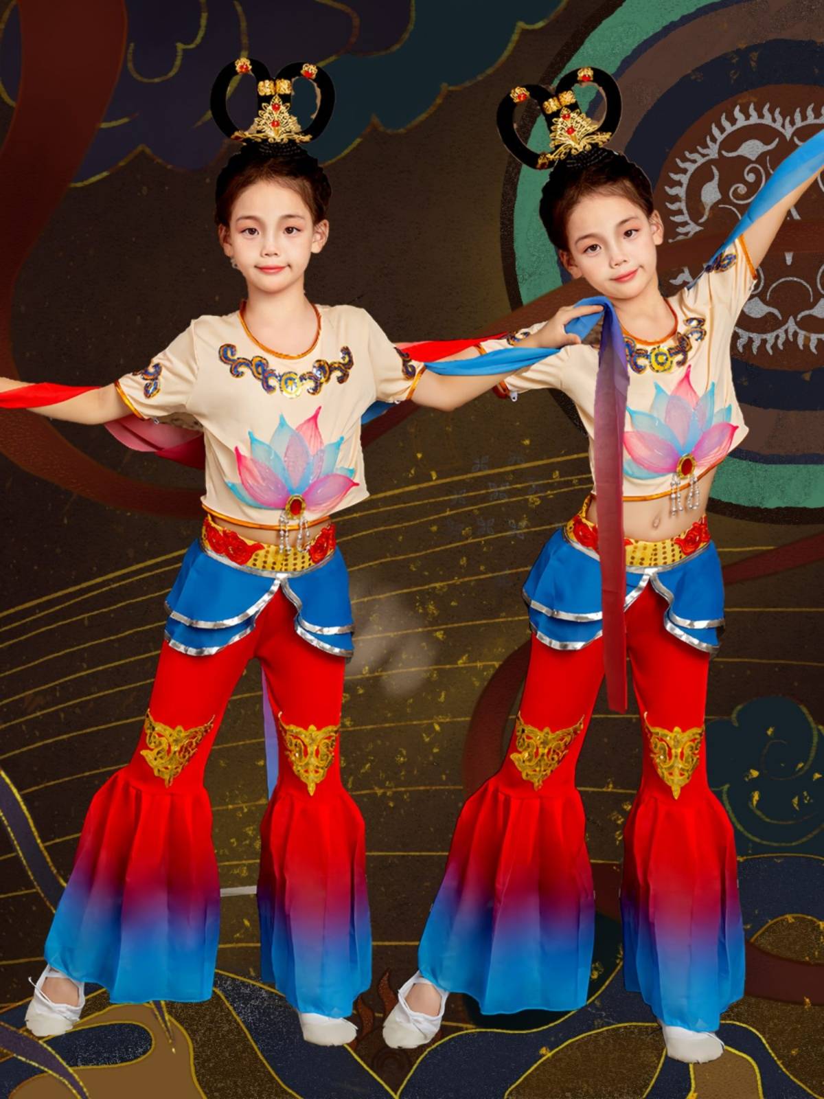 ♪ Children flying the drums ♪