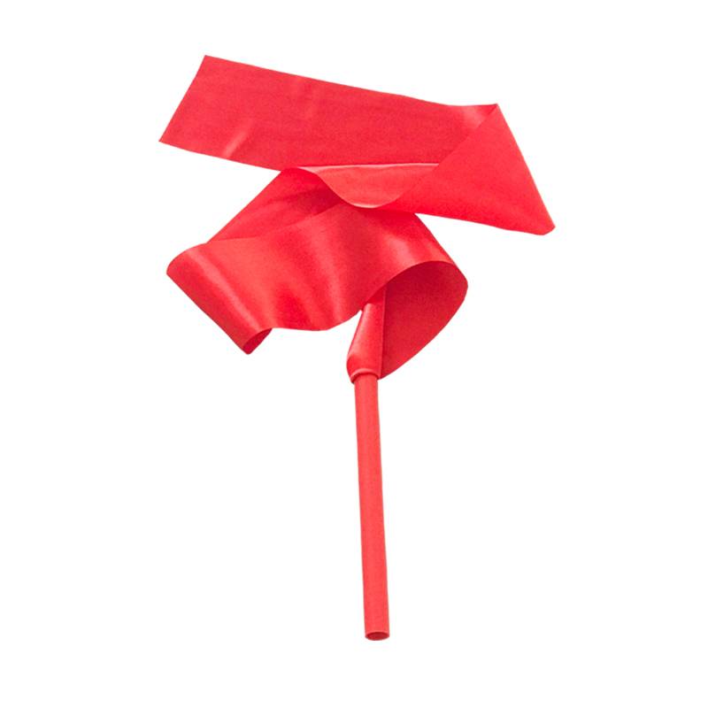 Red silk cloth, 1 metre wide, 10 centimetres long
