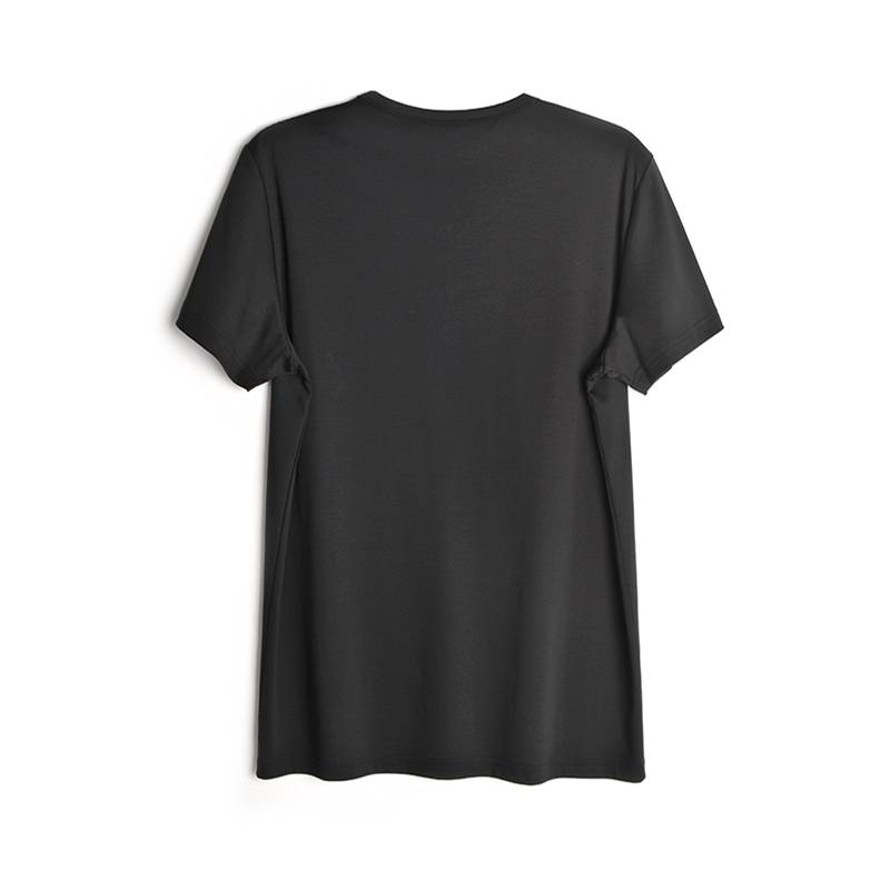 ADULT MEN'S BALLET COSTUMES WITH T-SHIRTS FOR GYMNASTICS AND SOY-COLOURED COTTON SHORT SLEEVES IN BLACK AND WHITE