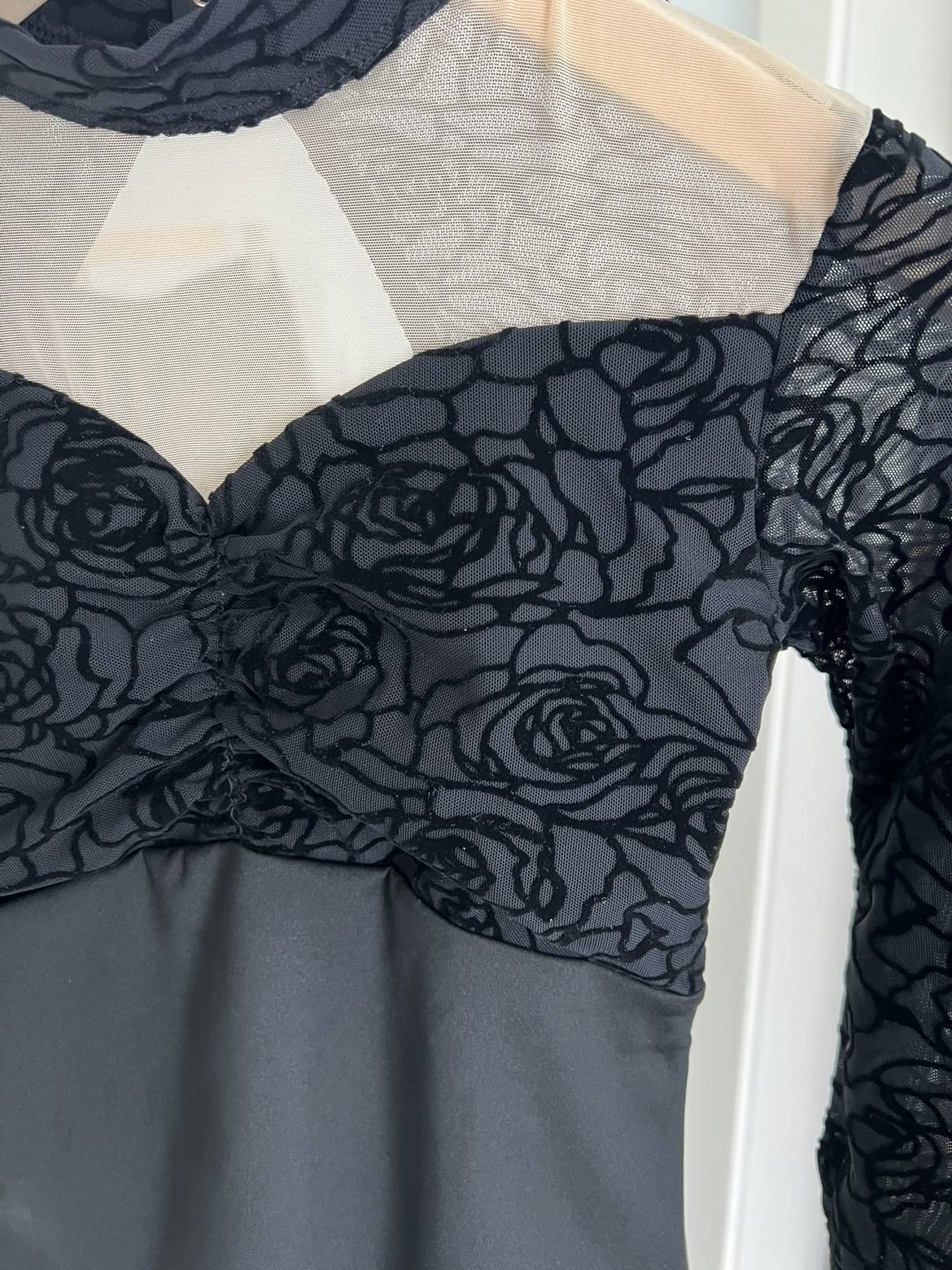 "Bonnie's New Ballet Dress, Black Koki-Teacher, Adult Gymnasium"