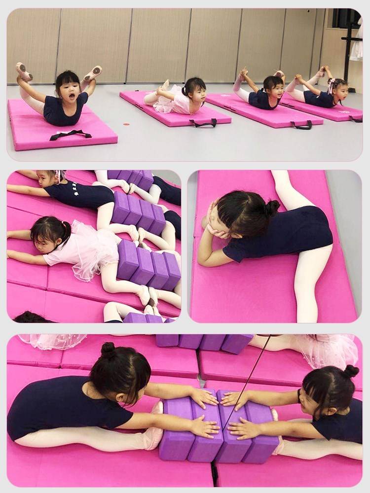 Dance mats Children's Basic Gong Exercise Puts Thick Anti -slip Sponge Training Special Placement Pad Folding Gymnastic Pad