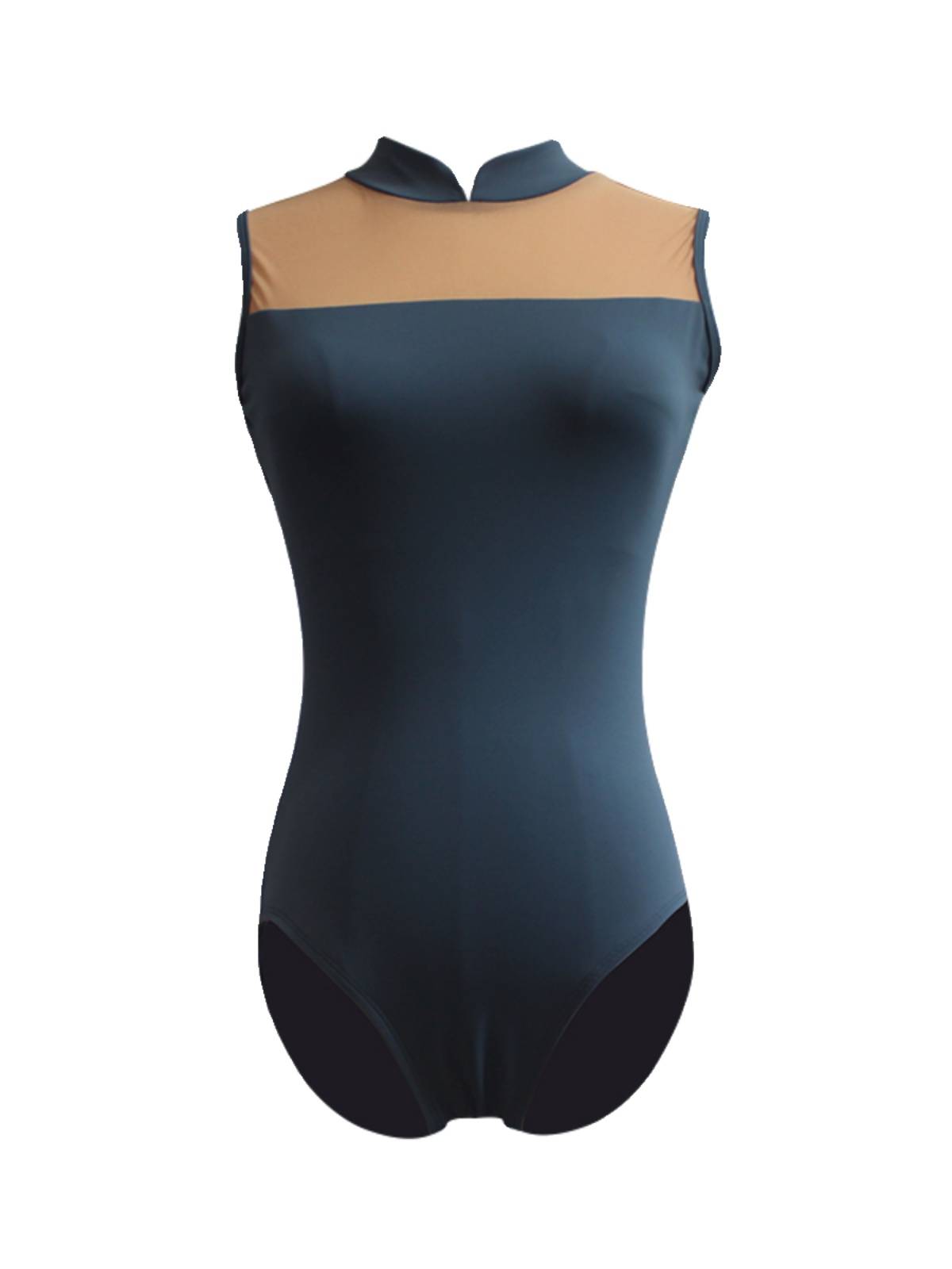 New gymnasium suit, high-collar vest students, basic ballet, choreography