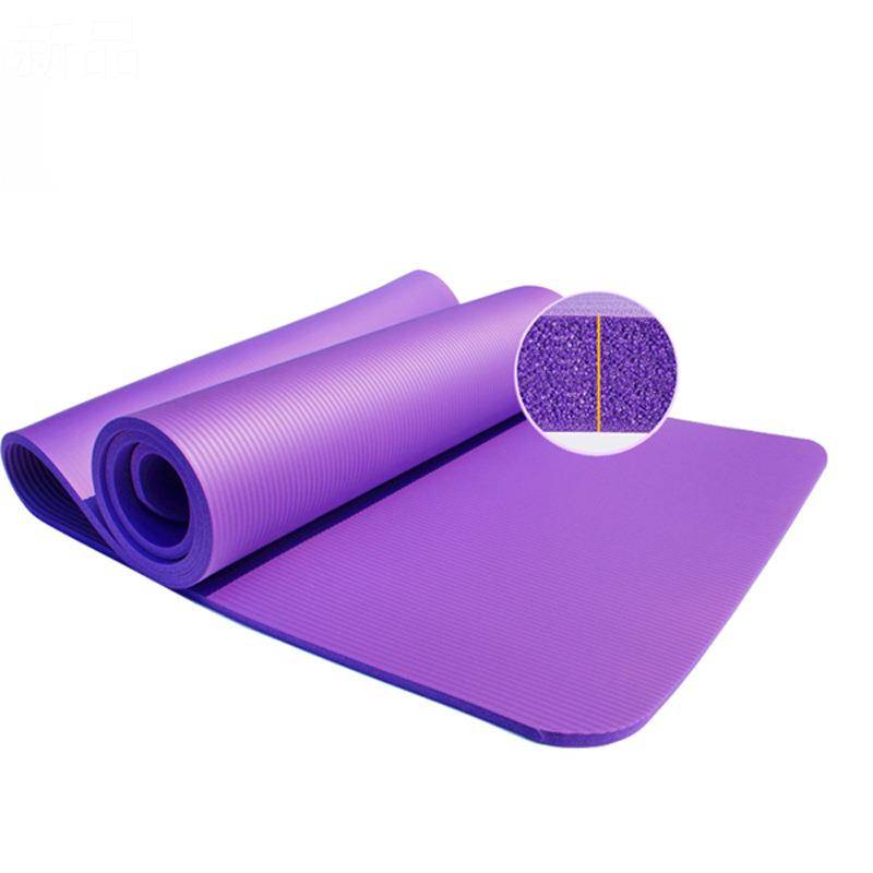 NBR yoga pads female gymnastics cushion sleeping pad sports dancing dancing cushion men's fitness pad anti -slip thick yoga pad factory