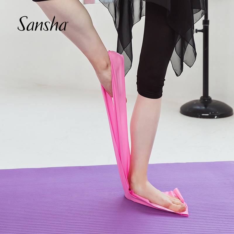 Sansha/trisa ballet gymnasium belts on the back shoulder, rubber gymnasium and lynch