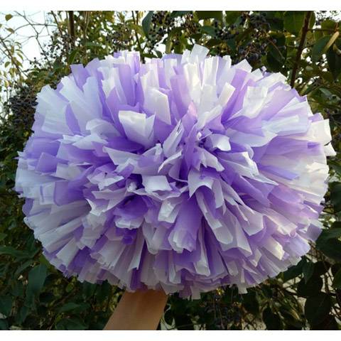 Purple mixed white
