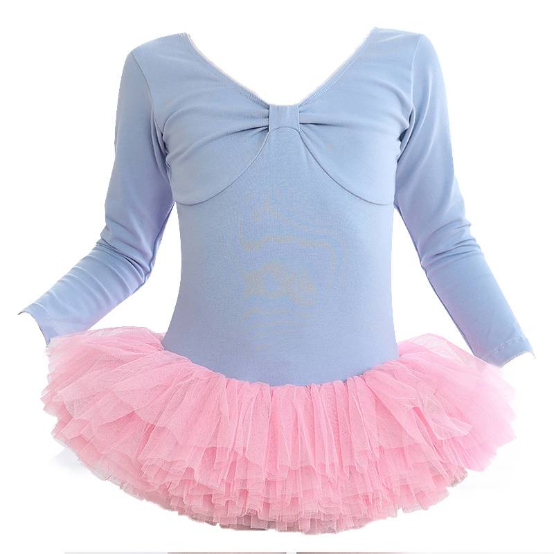 Dancing clothes for girls with short-sleeved tungs, Chinese choreographers, and a dress for the Chinese ballet bouquet