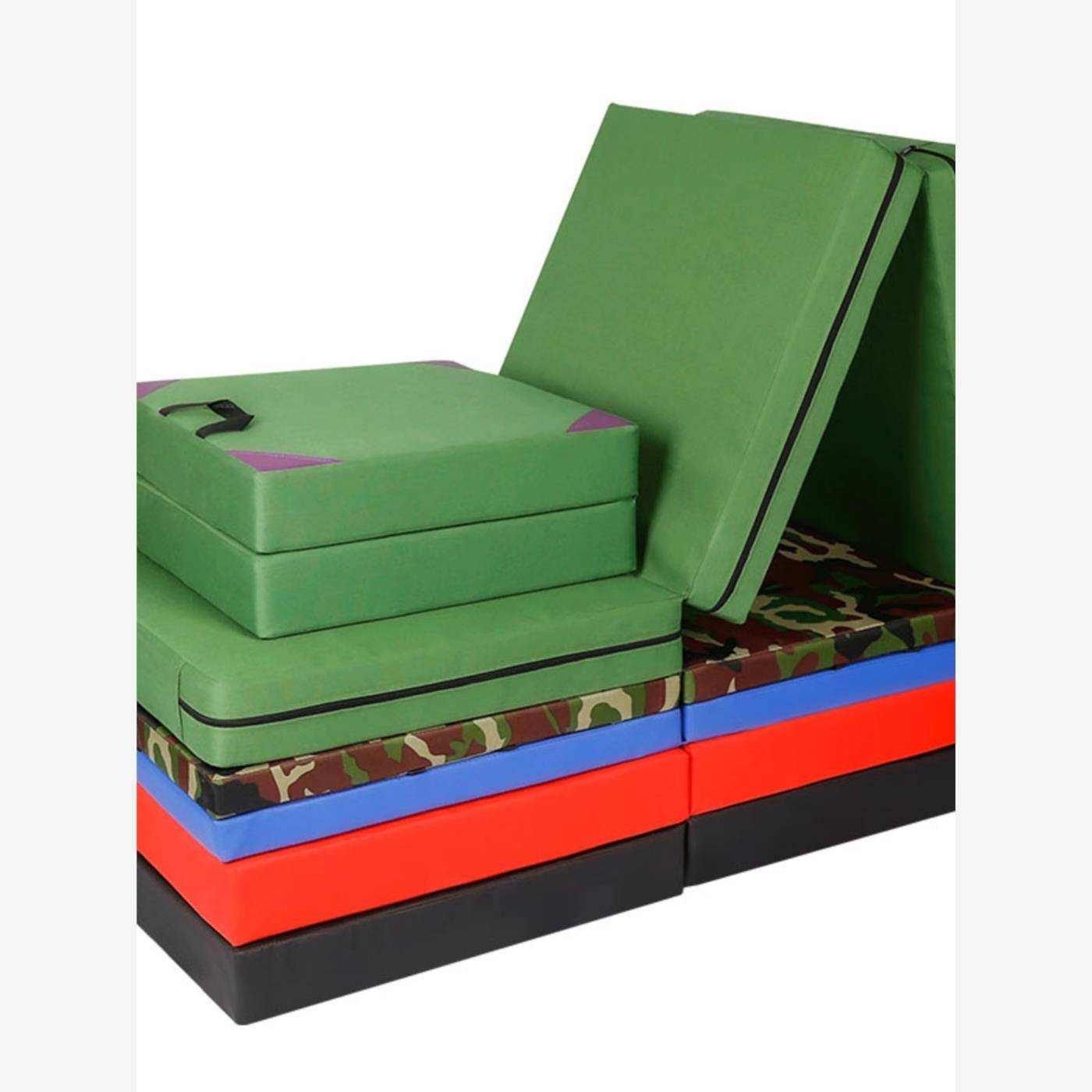 Students' high school entrance examination gymnastics pads up lying on the medial pad children's practice pads, mute folding sponge pad dance pads