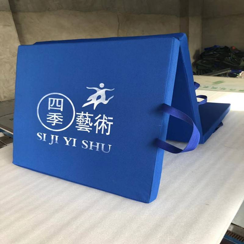 Gymnastic pad canvas pad dance cushion yoga mat martial arts training pads and rolling pads up lyric cushion