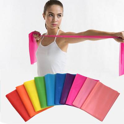 Yoga beginner's BLAB male and female resistance band training stretcher and emulsions