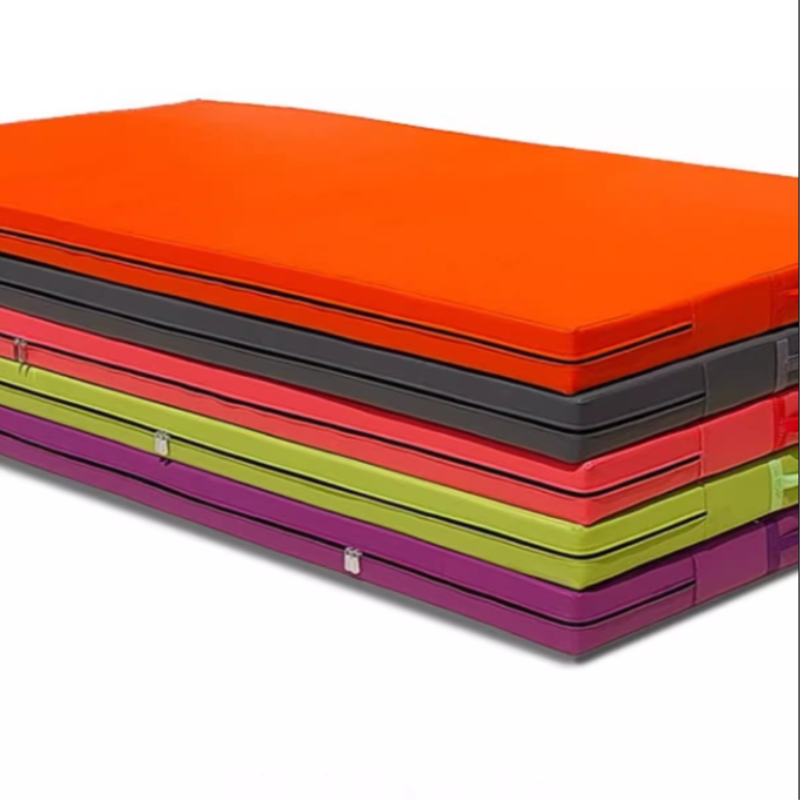 Household students dedicated portable cushion folding sponge pad sports on supper to sit up and sit gymnastics pads and martial arts jumps and thickened