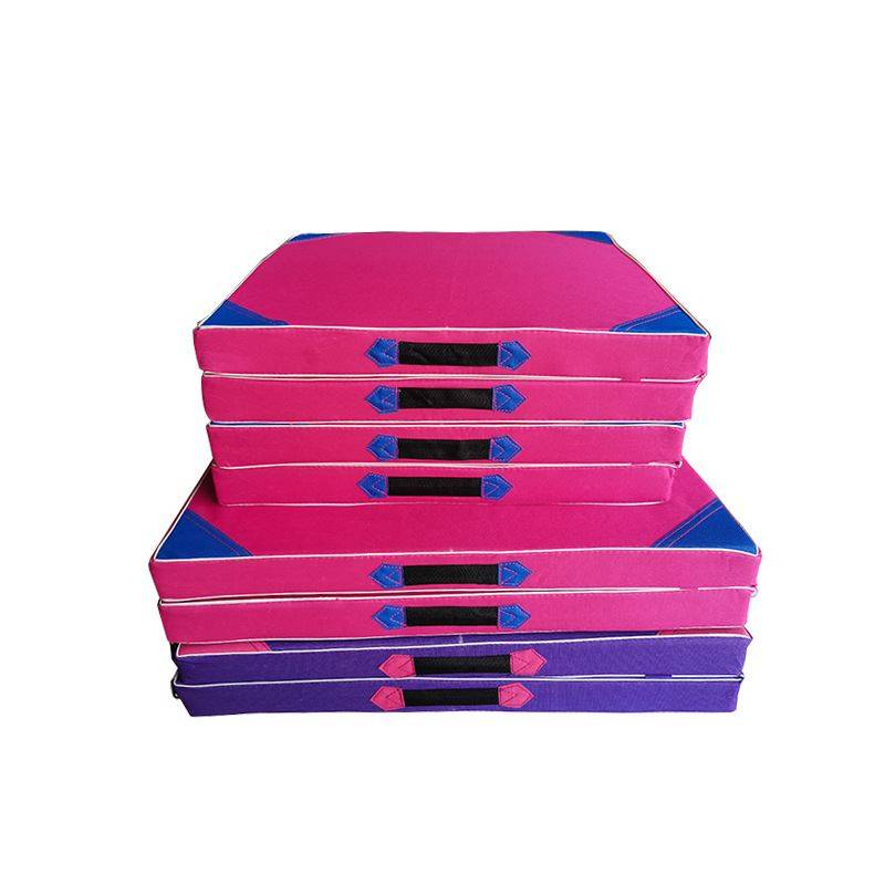 Multifunctional can fold gymnastics pads Dance Cushion School Physical Education Course Sitting Starting Sitting Thicked Training Gymnastics Pad