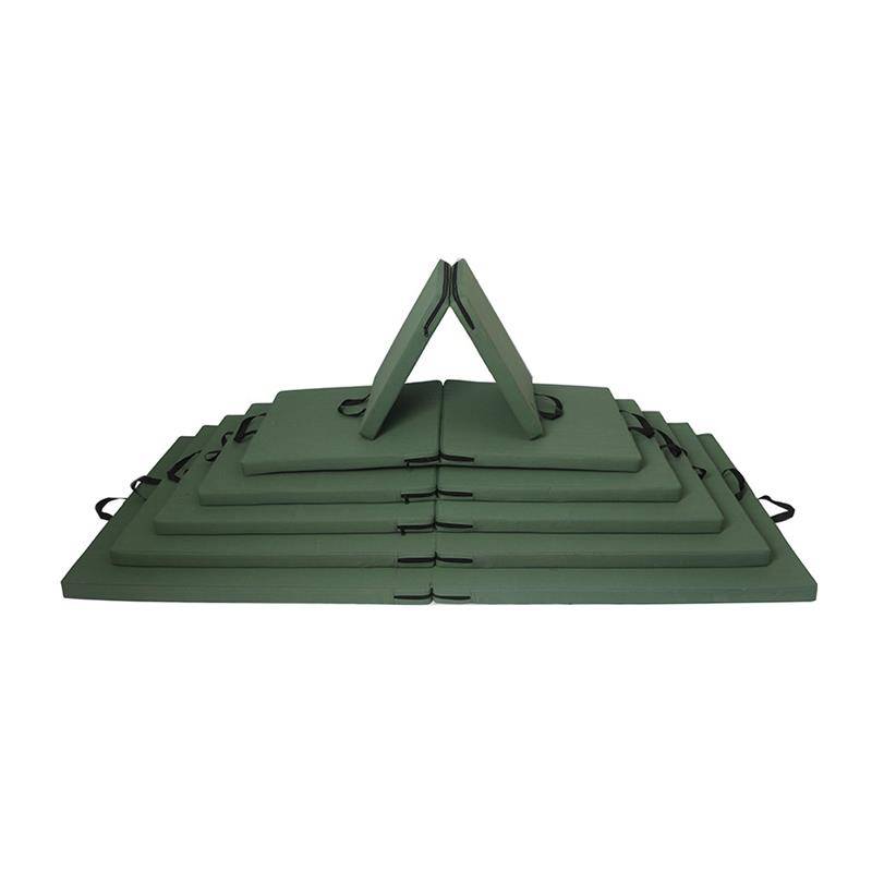 Start up with a seat cushion Folding Student High School Entrance Examination Sports Put in Children's Home Dance Training Canvas Sponge Pad