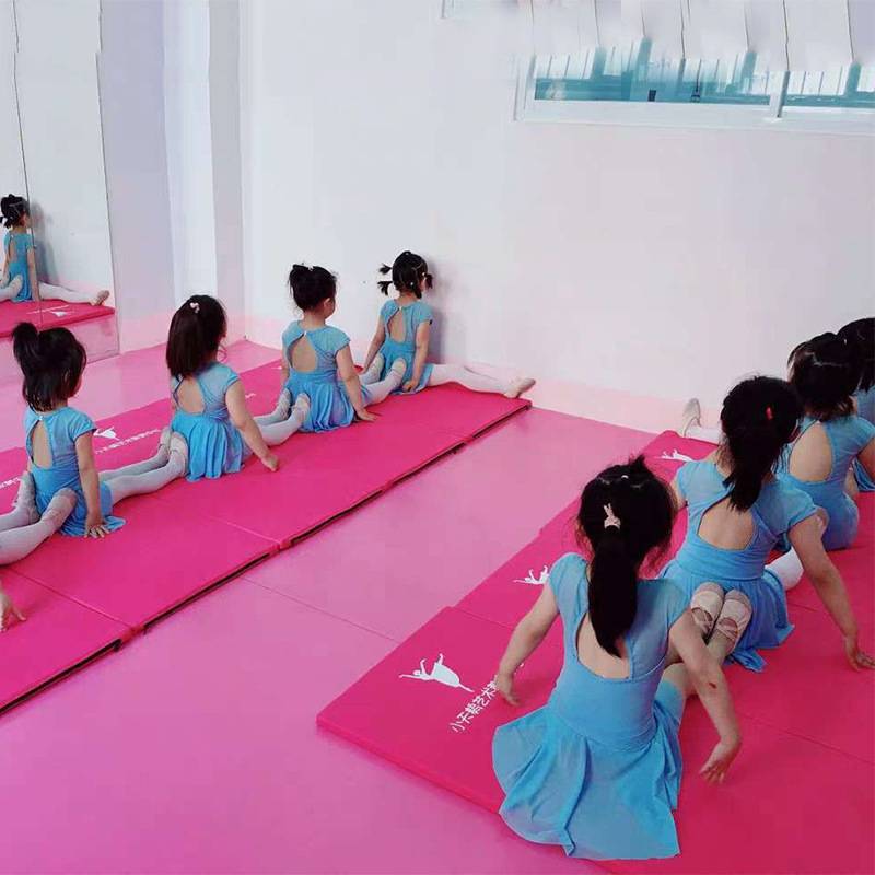 Children's dance practice pads, waterproof and wear -resistant yoga mats dance gymnastics reptile cushion motion thickened cushion