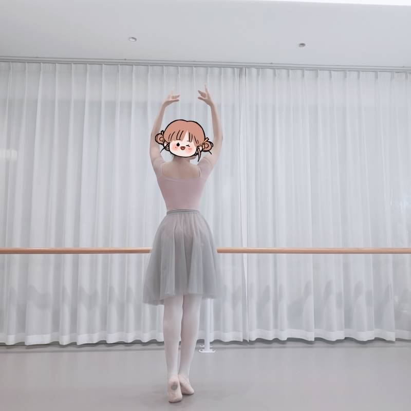 Sansa adult dance and tweeding, summer short-sleeved ballerina, high-sweet gymnastics