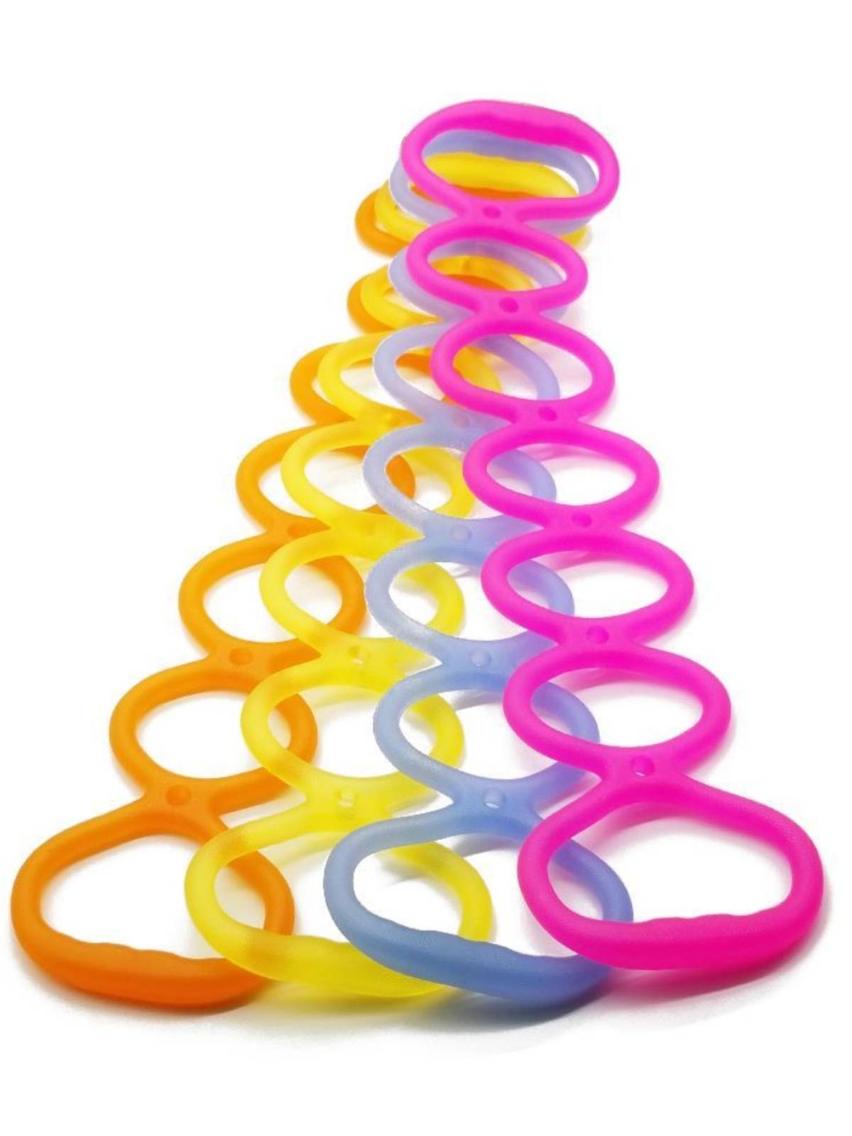 Silicon yogurt, a seven-hole chain of swirl-galling ropes