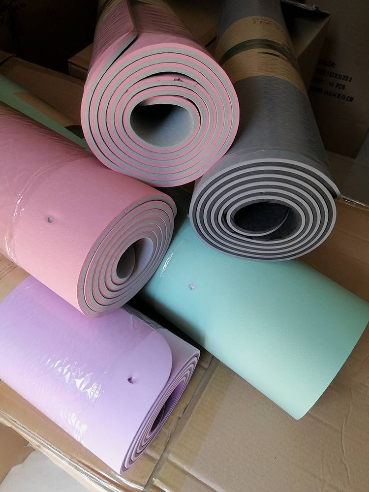 Bad -defective products TPE Yoga mats Children's beginner dance fitness anti -slip fucking exercise cushion