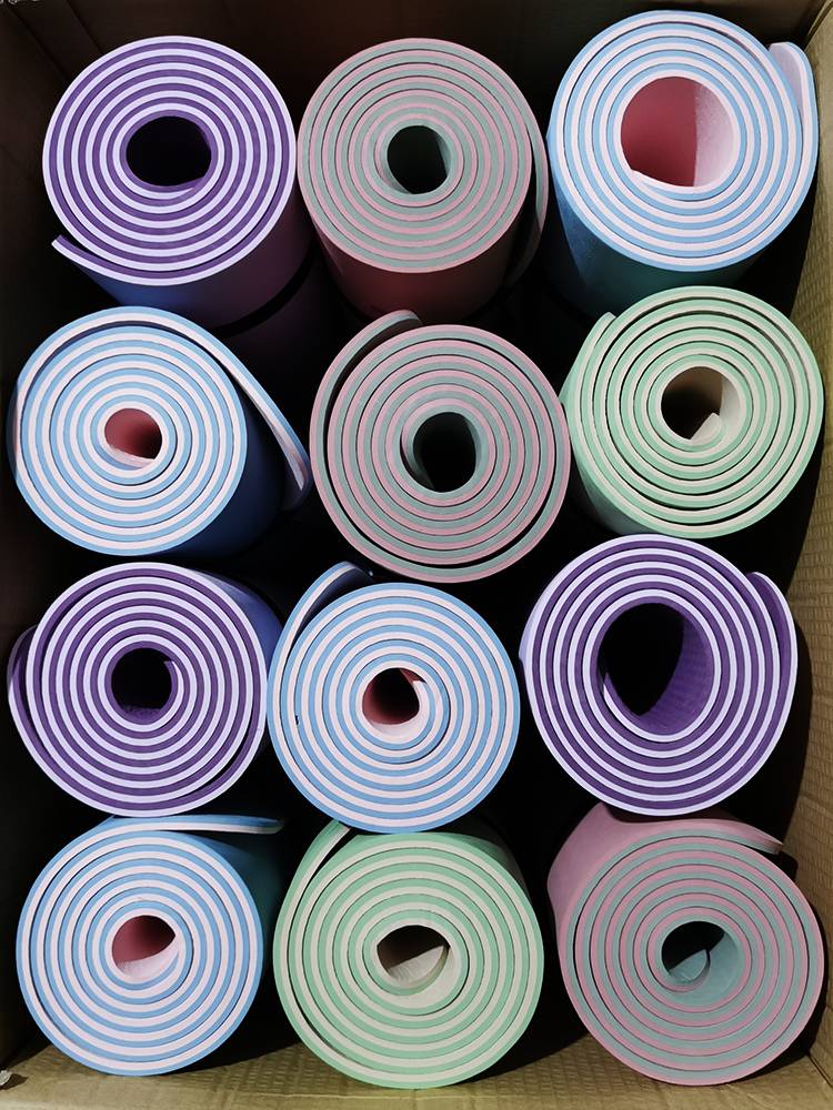 Bad -defective products TPE Yoga mats Children's beginner dance fitness anti -slip fucking exercise cushion