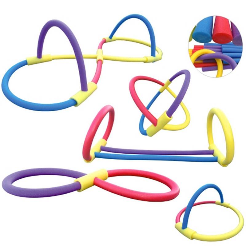 Solid Kindergarten SpongeBob Foam-colored Baton Circle Soft Swimming Bar for children