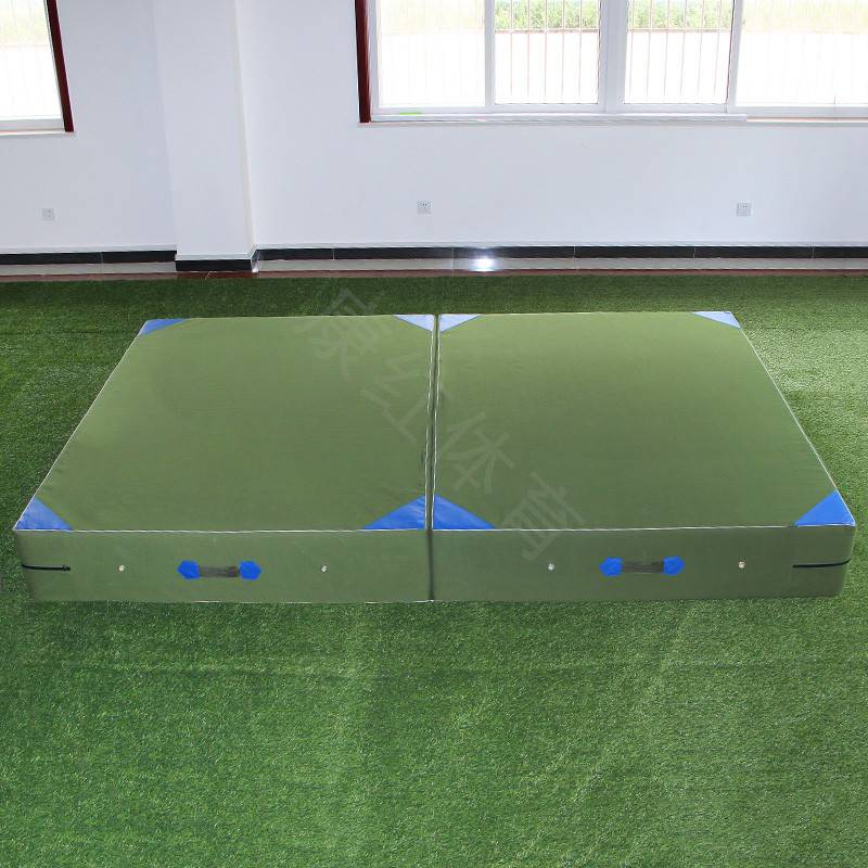 Sitting up and empty jumping high training pads folded and submitted to the middle entrance examination special martial arts gymnastics pad