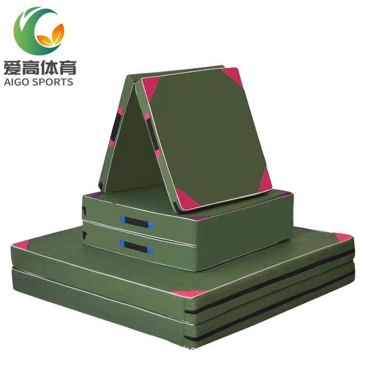 Folding cushion gymnastics pads up lying on the cushion Student sports dance training empty fighter training sponge pad