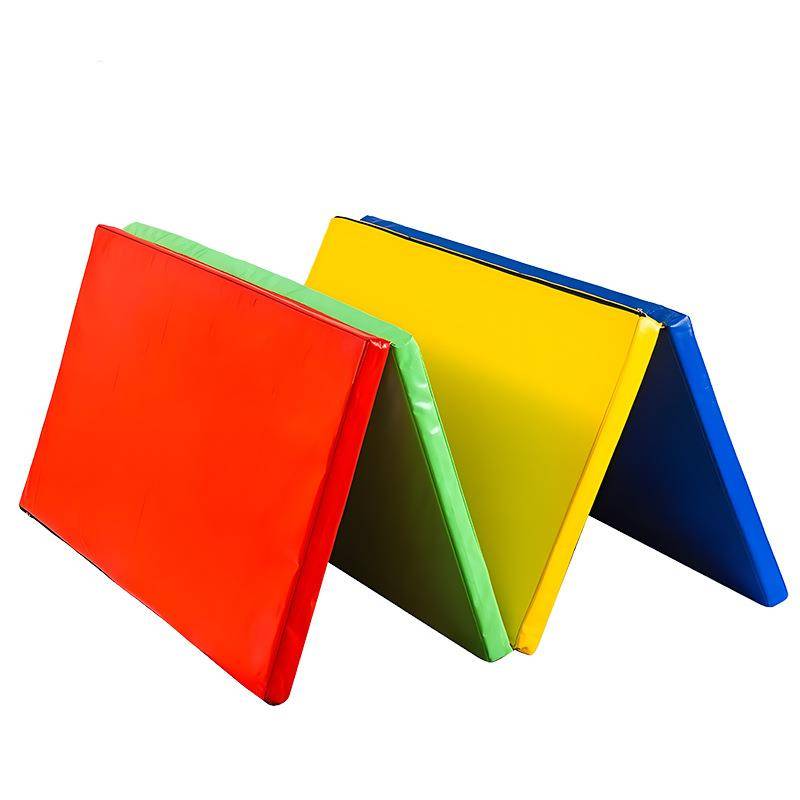 Children's physical fitness training 30 % off, 40 % discount pads in kindergarten Early education early training rainbow folding gymnastics pads