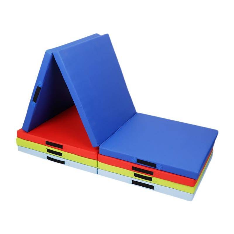 Student dance thickened exercise gymnastics pads Children's empty dance folding cushion upper lying on home training mat