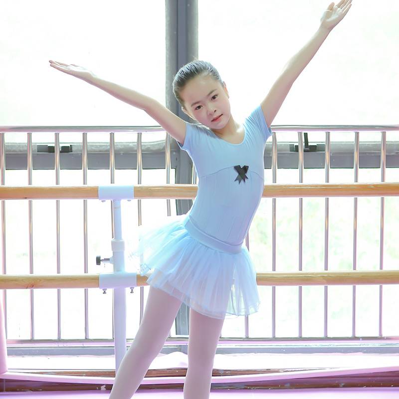 Children ' s ballet dance short-sleeve troupe dance troupe troupe troupe troupe girls ' troupe