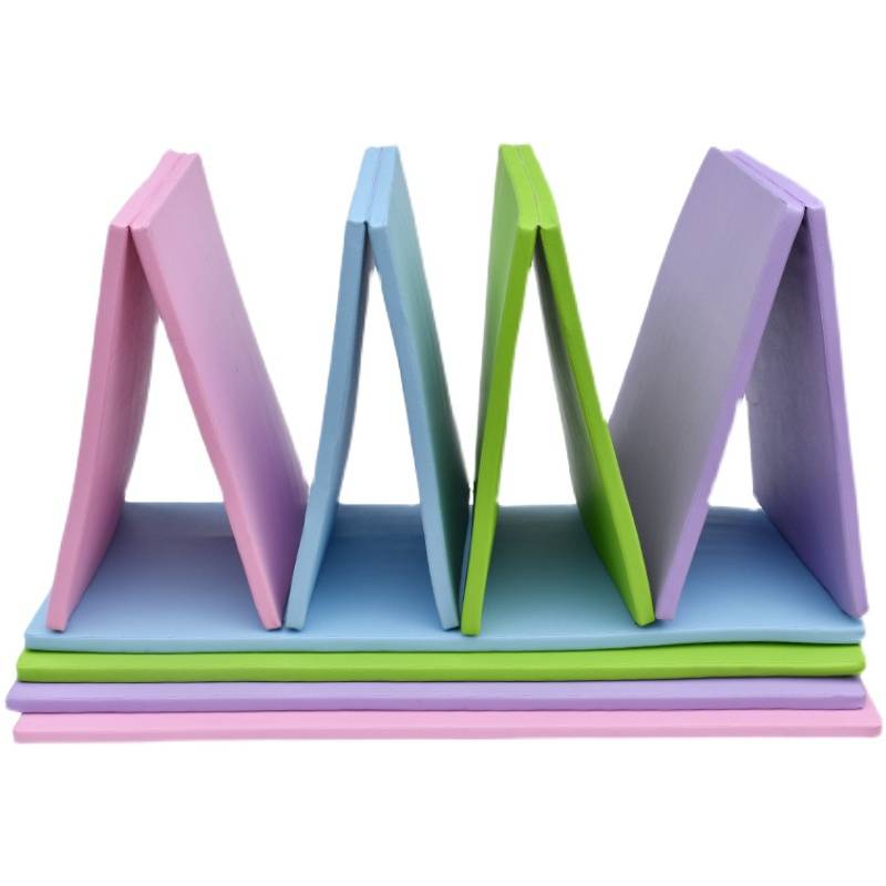 Children's dance exercise pads folded sponge lying up lying on the cushion yoga fitness cushion student sports training mat