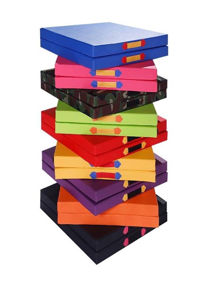 Separate cushion Students Special Gymnastics Pad Student Gymnastics Pad Silent Folding Sponge Cushion Dance Cushion Children Tianjin