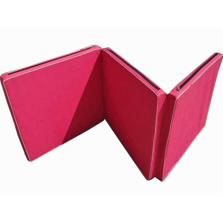 Three -fold stacking gymnastic pad sponge pad air overgoing dance exercise pads fitness sports yoga pads up lyric sitting and crawling pad