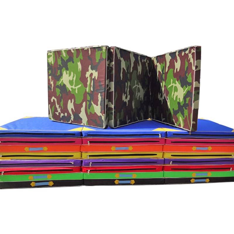 Three -fold dance cushion gymnastics pad sponge pad children's dance training training pads up lyric cushion sports pad