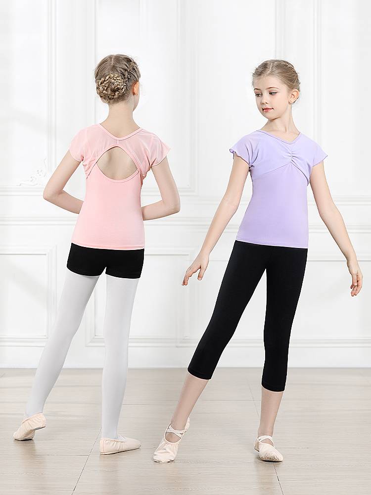 Children's Dancer Gymnasium Girls' Summer Ballet Apprentices for Chinese Dancing and Dancing Clothes Suite