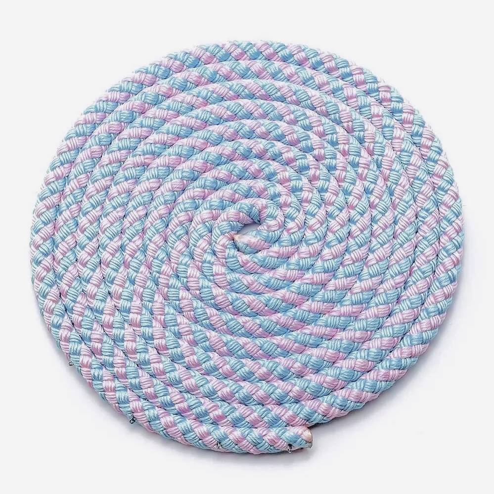 Double pink blue
