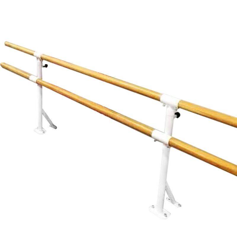 A single, double-depositioned, fixed-dance pole-stomping leg pole, gymnasium gymnasium