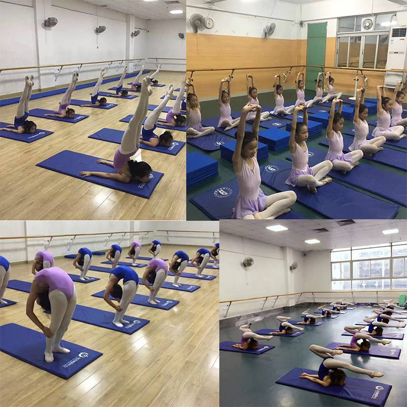 Karls Children's Dance Cushion Yoga Beginner Thicked Anti -Skating Gymnastics Gymnastics Girl Practice Cushion Home