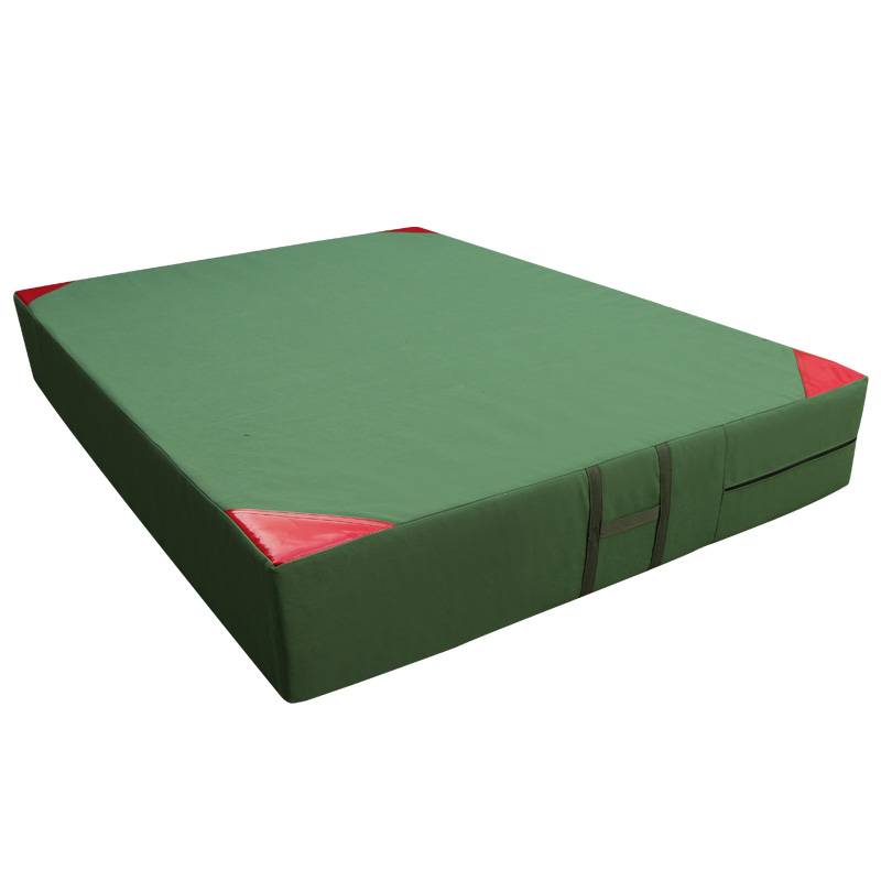 Empty sponge pad thickened high -density gymnastics cushion Student training jumping cushion Taekwondo dance folding canvas pads
