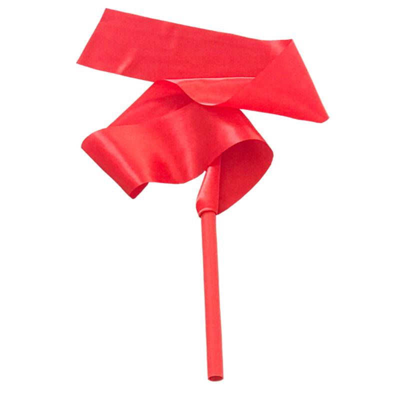 Red, 1 metre long, 10 centimeters wide
