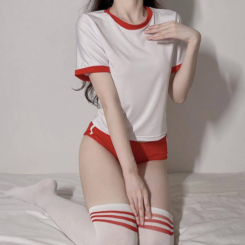 Sex feelings Fun underwear big size sleeping clothes character plays pure desire Japanese cute gymnastics uniforms seductive suit