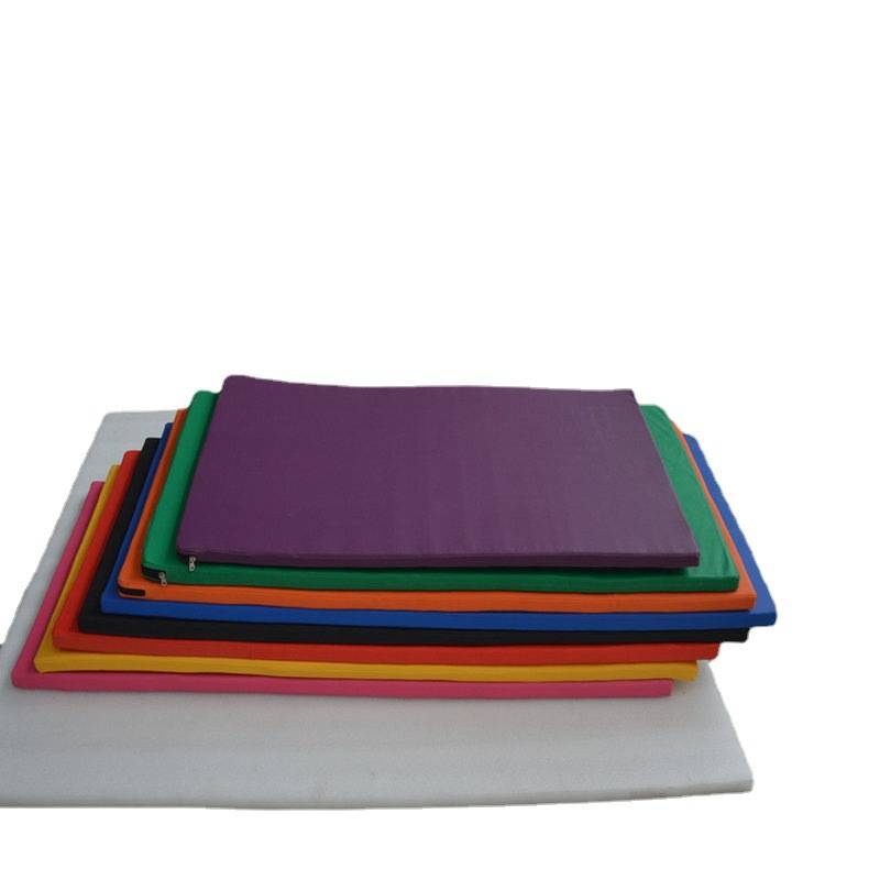 Multi -color sports fitness pad ladies yoga pads up lying on a sponge pad house -based leather practice pad