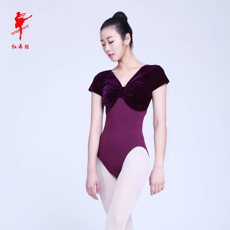 Red-shoe ballet, velvet velvet gymnasium, high-fork aerojam