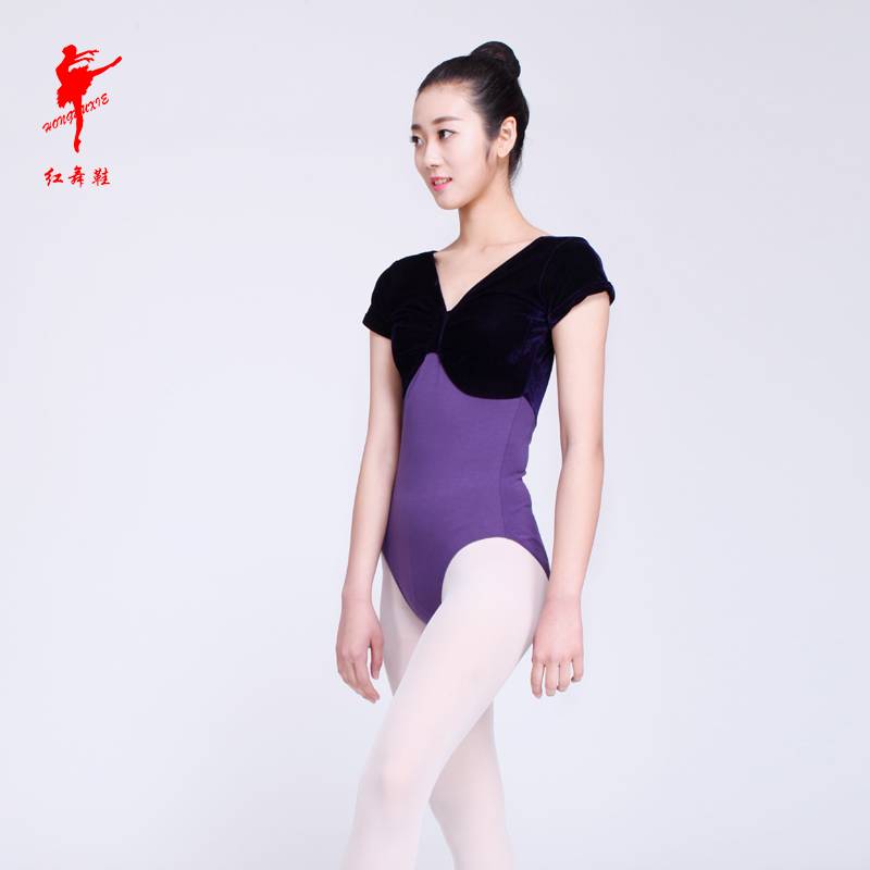Red-shoe ballet, velvet velvet gymnasium, high-fork aerojam