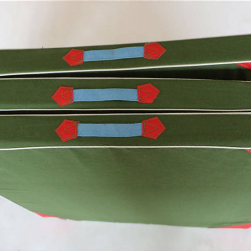Canvas Trippical Gymnastics Cushion Canvas Dance Dance Putting Fitness Cushion Folding Folding Stroke Stroke Cushion Multifunctional Gymnast
