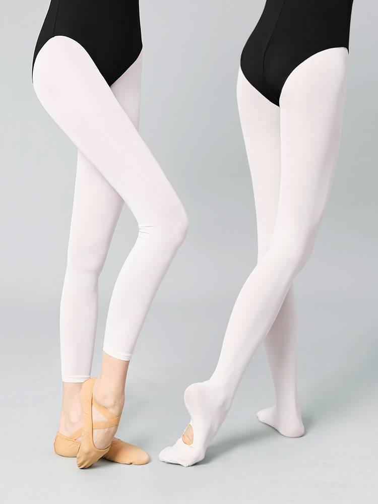 Dance Sock children, adult white and pink, and panty-snack ballet socks and socks, and socks